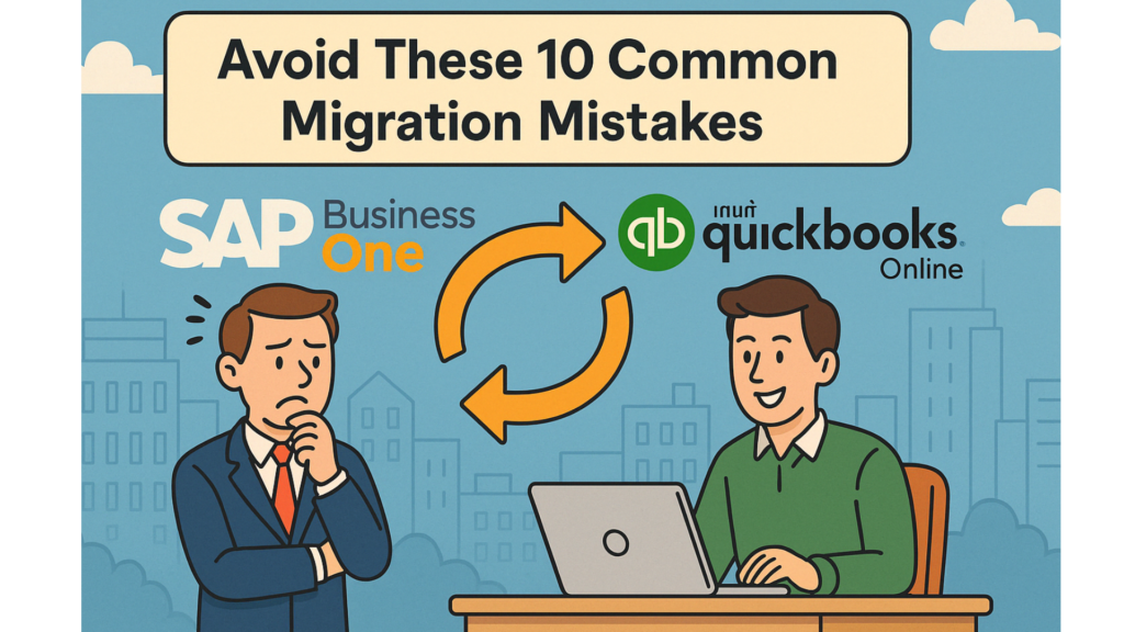 Avoid These 10 Common Mistakes When Migrating from SAP Business One to QuickBooks Online (1)