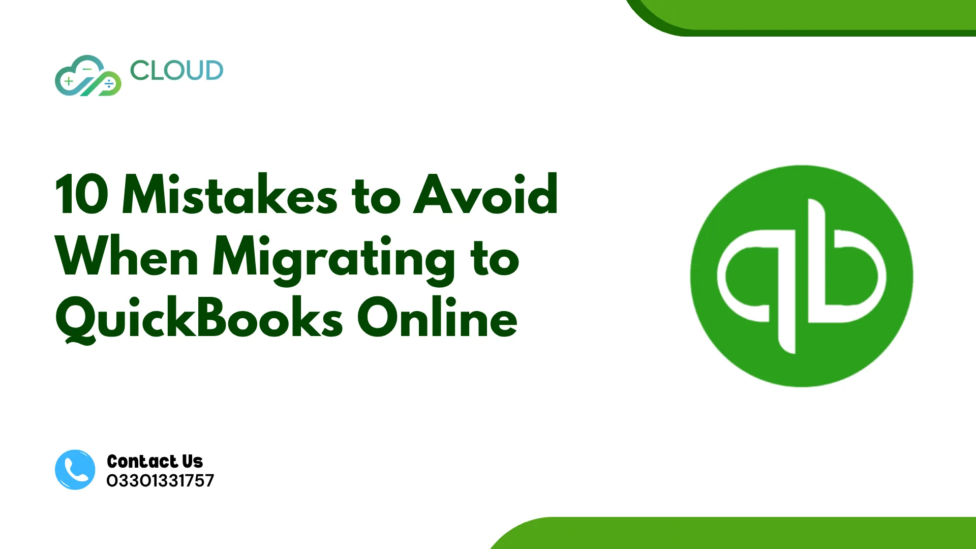 10 Mistakes to Avoid When Migrating to QuickBooks Online
