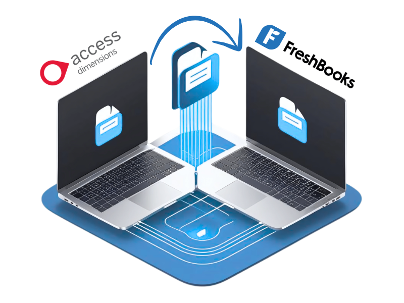 Access Dimensions to FreshBook Migration