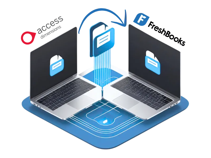 Access Dimensions to FreshBook Migration