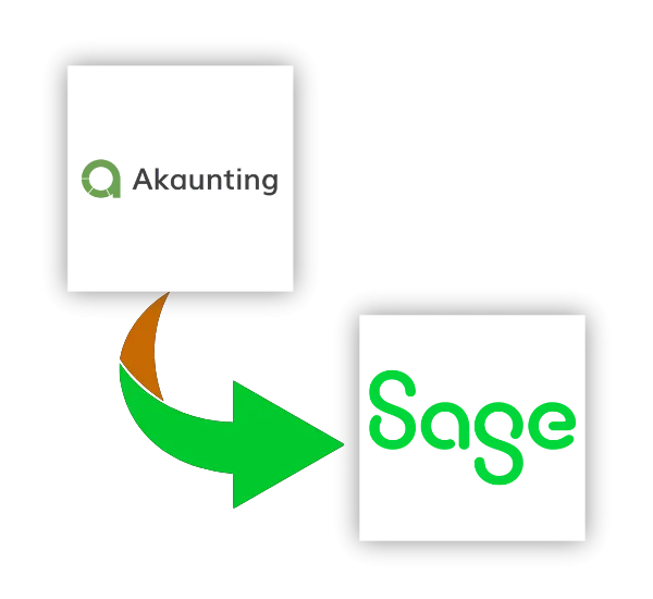 Akaunting to Sage Migration