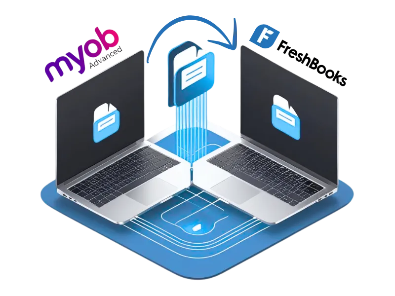MYOB Advanced to FreshBook Migration