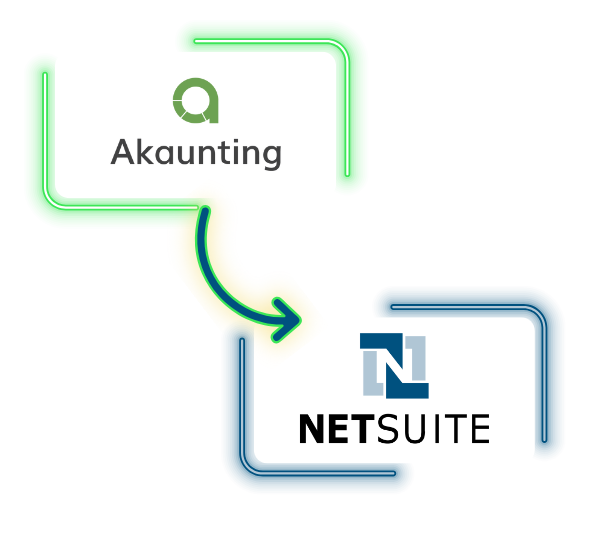 Akaunting to NetSuite Migration Service