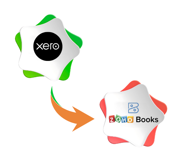 Xero to Zoho Books
