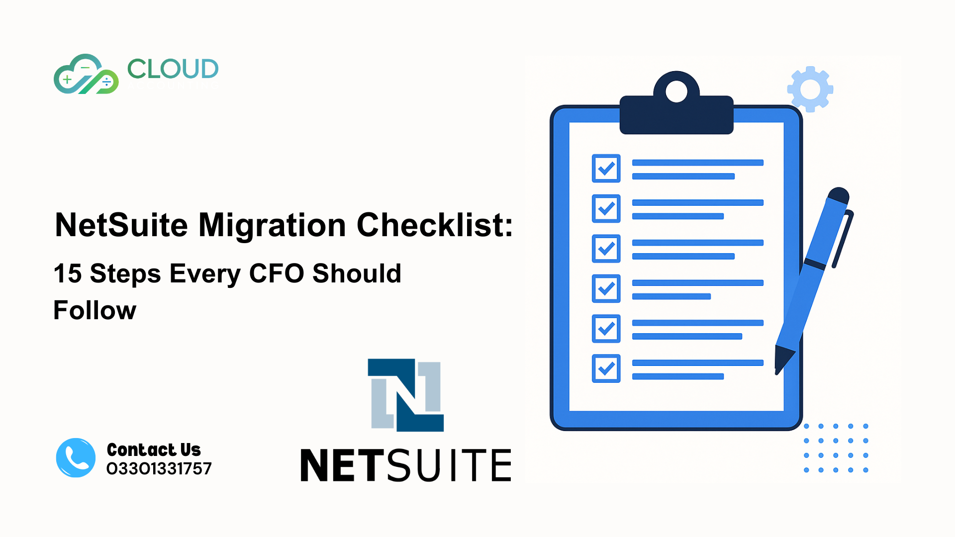 NetSuite Migration Checklist 15 Steps Every CFO Should Follow