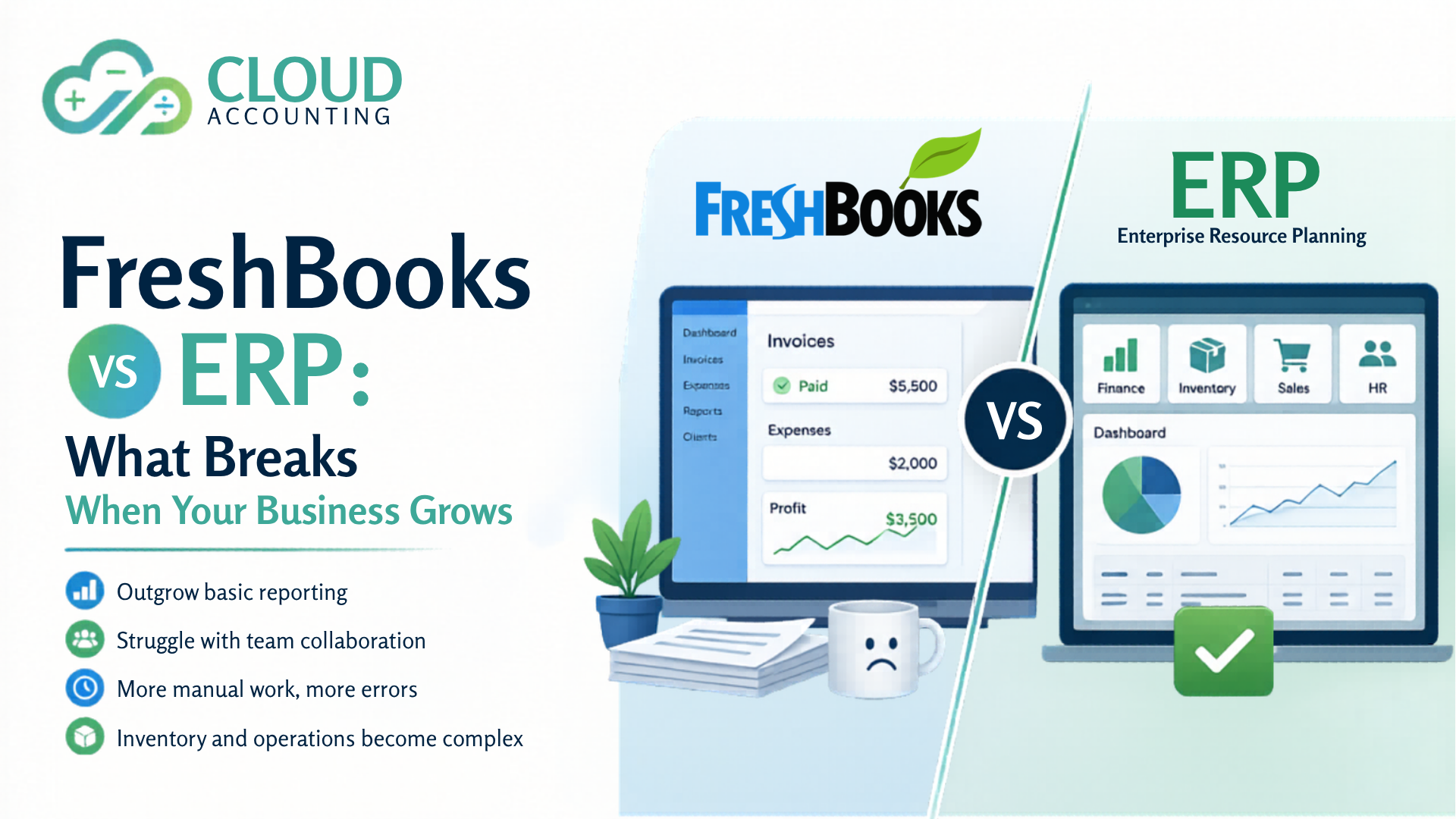 FreshBooks vs ERP